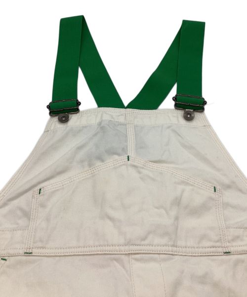 BEAMS BOY（ビームスボーイ）BEAMS BOY (ビームスボーイ) アジャスターオーバーオール ホワイト サイズ:-の古着・服飾アイテム