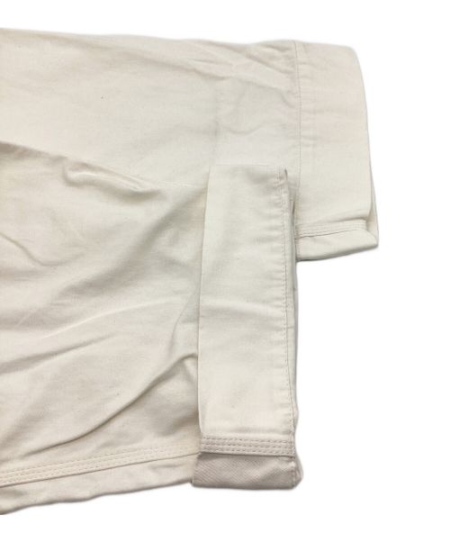 BEAMS BOY（ビームスボーイ）BEAMS BOY (ビームスボーイ) アジャスターオーバーオール ホワイト サイズ:-の古着・服飾アイテム