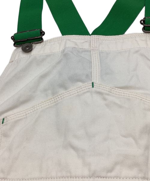 BEAMS BOY（ビームスボーイ）BEAMS BOY (ビームスボーイ) アジャスターオーバーオール ホワイト サイズ:-の古着・服飾アイテム