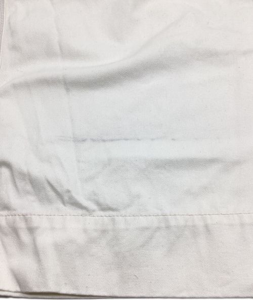 BEAMS BOY（ビームスボーイ）BEAMS BOY (ビームスボーイ) アジャスターオーバーオール ホワイト サイズ:-の古着・服飾アイテム