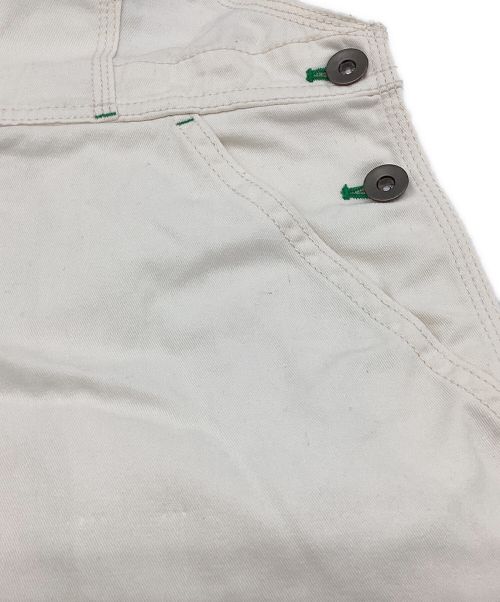 BEAMS BOY（ビームスボーイ）BEAMS BOY (ビームスボーイ) アジャスターオーバーオール ホワイト サイズ:-の古着・服飾アイテム