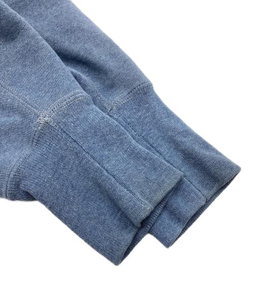 Champion REVERSE WEAVE（チャンピオン リバース ウィーブ）Champion REVERSE WEAVE (チャンピオン リバース ウィーブ) 90S パーカー　ワンポイント刺繍　USA製 ブルー サイズ:MEDIUMの古着・服飾アイテム