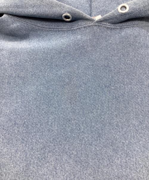 Champion REVERSE WEAVE（チャンピオン リバース ウィーブ）Champion REVERSE WEAVE (チャンピオン リバース ウィーブ) 90S パーカー　ワンポイント刺繍　USA製 ブルー サイズ:MEDIUMの古着・服飾アイテム