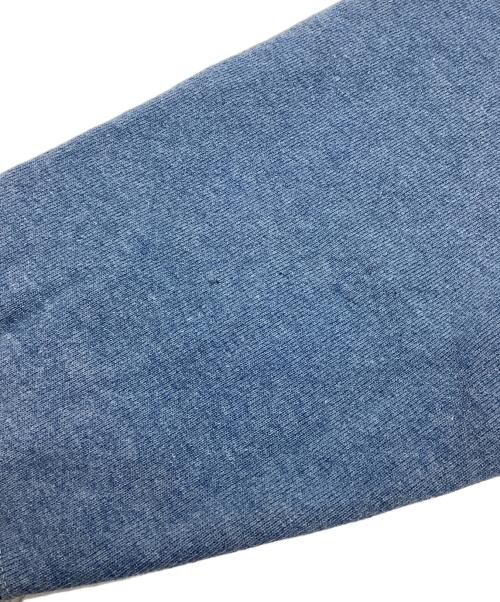 Champion REVERSE WEAVE（チャンピオン リバース ウィーブ）Champion REVERSE WEAVE (チャンピオン リバース ウィーブ) 90S パーカー　ワンポイント刺繍　USA製 ブルー サイズ:MEDIUMの古着・服飾アイテム