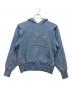 Champion REVERSE WEAVE（チャンピオン リバース ウィーブ）の古着「90S パーカー　ワンポイント刺繍　USA製」｜ブルー