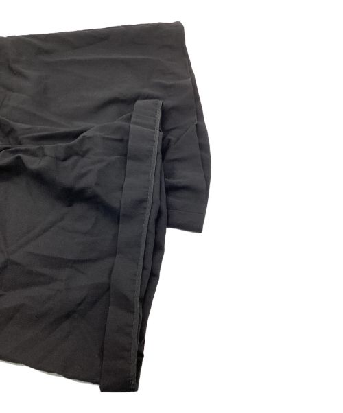rito structure（リト ストラクチャー）rito structure (リト ストラクチャー) サマーウールショートパンツ　ハーフパンツ　ショーツ　タック ブラック サイズ:1の古着・服飾アイテム