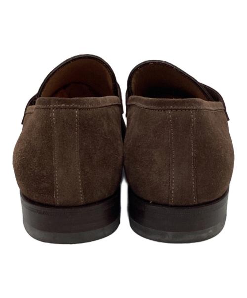 Santoni（サントーニ）Santoni (サントーニ) スウェードローファー ブラウン サイズ:7の古着・服飾アイテム