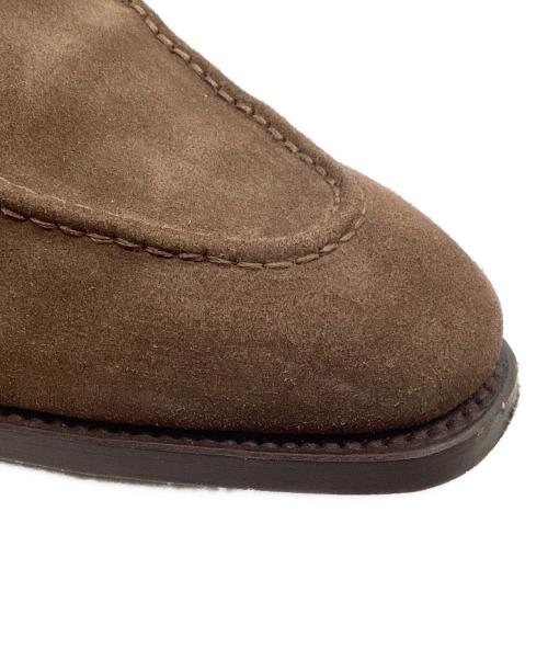 Santoni（サントーニ）Santoni (サントーニ) スウェードローファー ブラウン サイズ:7の古着・服飾アイテム
