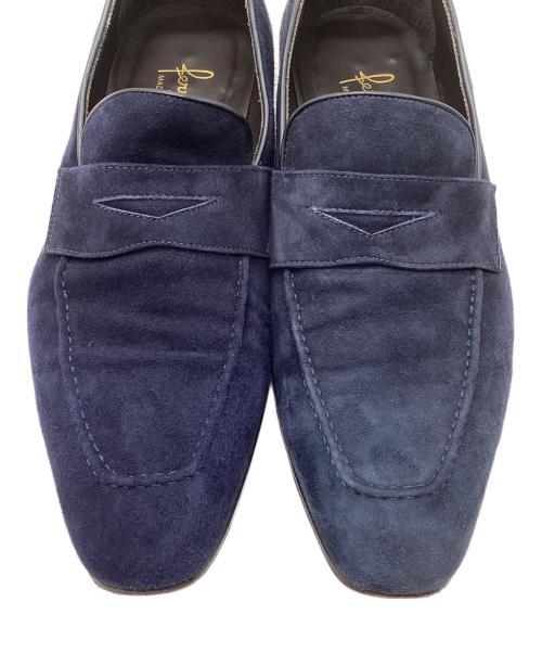 Ferrante（フェランテ）Ferrante (フェランテ) スウェードローファー ネイビー サイズ:7 1/2の古着・服飾アイテム