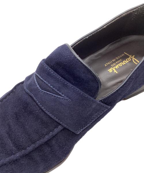 Ferrante（フェランテ）Ferrante (フェランテ) スウェードローファー ネイビー サイズ:7 1/2の古着・服飾アイテム
