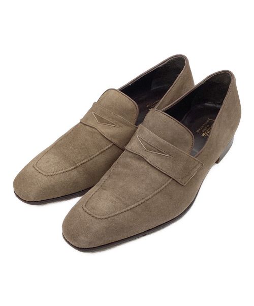 Ferrante（フェランテ）Ferrante (フェランテ) スウェードローファー ブラウン サイズ:7 1/2の古着・服飾アイテム