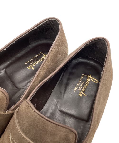 Ferrante（フェランテ）Ferrante (フェランテ) スウェードローファー ブラウン サイズ:7 1/2の古着・服飾アイテム