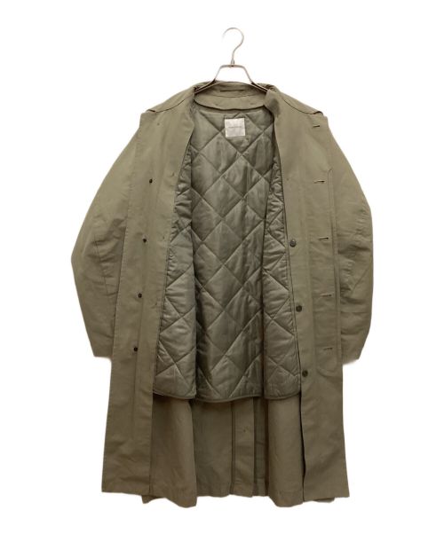 FREAK'S STORE（フリークスストア）FREAK'S STORE (フリークスストア) ライナー付ステンカラーコート カーキ サイズ:Sの古着・服飾アイテム