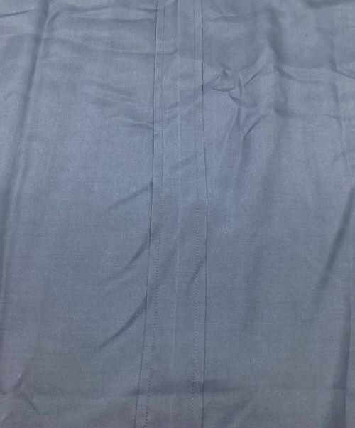 BRIONI（ブリオーニ）BRIONI (ブリオーニ) シルクシャツ　フラップポケット ネイビー サイズ:Lの古着・服飾アイテム