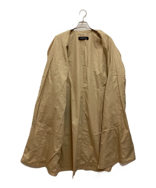 GALERIE VIE（ギャルリーヴィー）GALERIE VIE (ギャルリーヴィー) コットン比翼コート　チェスターコート カーキ サイズ:46の古着・服飾アイテム