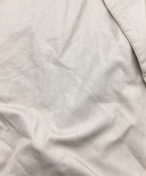 GALERIE VIE（ギャルリーヴィー）GALERIE VIE (ギャルリーヴィー) コットン比翼コート　チェスターコート カーキ サイズ:46の古着・服飾アイテム