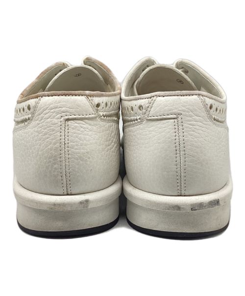 Santoni（サントーニ）Santoni (サントーニ) メッシュ切替ウィングチップシューズ ホワイト サイズ:7の古着・服飾アイテム