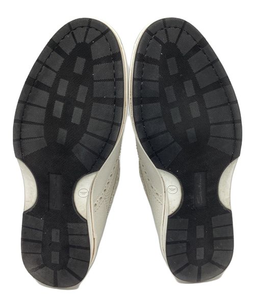 Santoni（サントーニ）Santoni (サントーニ) メッシュ切替ウィングチップシューズ ホワイト サイズ:7の古着・服飾アイテム