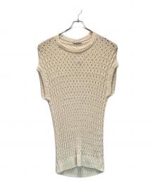 IENA（イエナ）の古着「シルクリネンローゲージプルオーバー」｜アイボリー