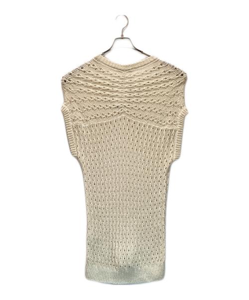 IENA（イエナ）IENA (イエナ) シルクリネンローゲージプルオーバー アイボリー サイズ:FREEの古着・服飾アイテム