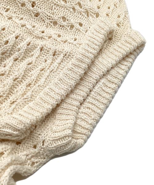 IENA（イエナ）IENA (イエナ) シルクリネンローゲージプルオーバー アイボリー サイズ:FREEの古着・服飾アイテム