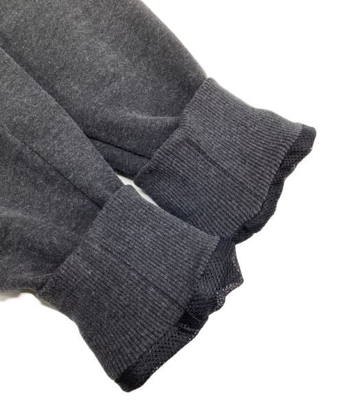 CIRCOLO 1901（チルコロ1901）CIRCOLO 1901 (チルコロ1901) ダブルジップフーデッドジャケット　コットン　起毛　裏地メッシュ グレー サイズ:XSの古着・服飾アイテム