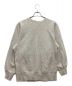 Champion REVERSE WEAVE (チャンピオンリバースウィーブ) クルーネックスウェット　トリコ2枚タグ　USA製  グレー サイズ:LARGE：8000円
