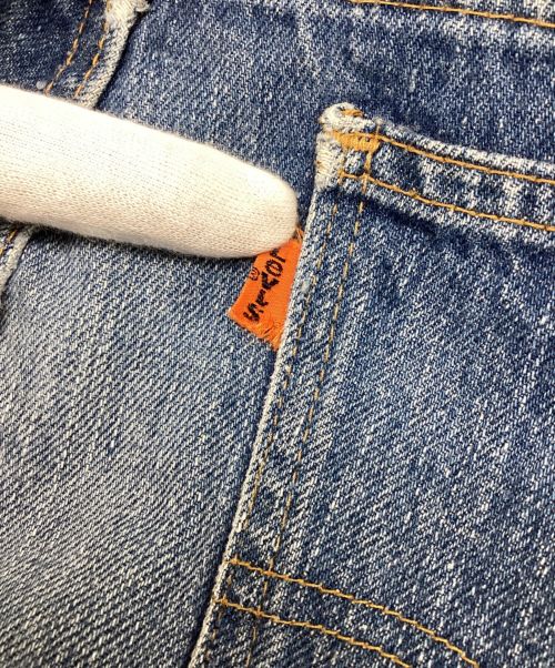 LEVI'S（リーバイス）LEVI'S (リーバイス) ブーツカットデニムパンツ　ジップフライ　オレンジタブ　42TALONジップ　スレキスタンプ インディゴ サイズ:表記なし（実寸サイズをご参照ください）の古着・服飾アイテム