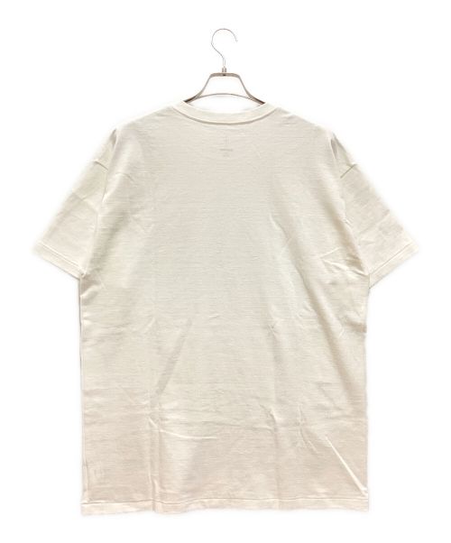 READYMADE（レディメイド）READYMADE (レディメイド) PACK TSHIRTS / パックTシャツ クルーネック ロゴ コットン ホワイト サイズ:XLの古着・服飾アイテム