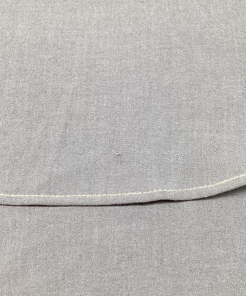 Spick and Span（スピックアンドスパン）Spick and Span (スピックアンドスパン) ヴィンテージサブレシャツワンピース　ボタン　ロング　マキシ グレー サイズ:Fの古着・服飾アイテム