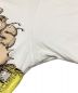 中古・古着 COMME des GARCONS SHIRT (コムデギャルソンシャツ) KAWS (カウズ) コラボTシャツ　クルーネック　コットン　プリント ホワイト サイズ:L：5000円