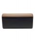 FURLA (フルラ) CONTINENTAL WALLET / コンチネンタルウォレット　長財布　ターンロック　バイカラー ピンクベージュ×ブラック：8000円