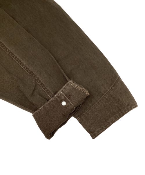 moussy（マウジー）moussy (マウジー) WORK DETAIL JUMPSUIT ブラウン サイズ:1の古着・服飾アイテム