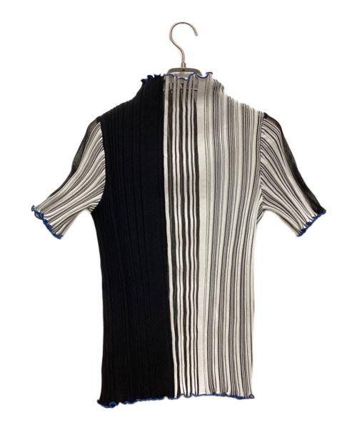 UNITED TOKYO（ユナイテッドトーキョー）UNITED TOKYO (ユナイテッドトーキョー) パラレルサマーニットプルオーバー ブラック サイズ:FREEの古着・服飾アイテム