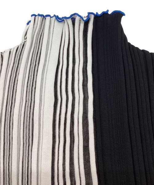 UNITED TOKYO（ユナイテッドトーキョー）UNITED TOKYO (ユナイテッドトーキョー) パラレルサマーニットプルオーバー ブラック サイズ:FREEの古着・服飾アイテム