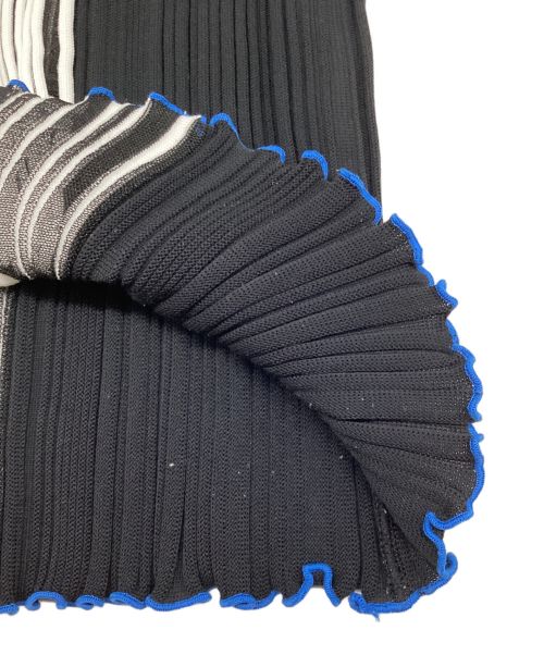 UNITED TOKYO（ユナイテッドトーキョー）UNITED TOKYO (ユナイテッドトーキョー) パラレルサマーニットプルオーバー ブラック サイズ:FREEの古着・服飾アイテム