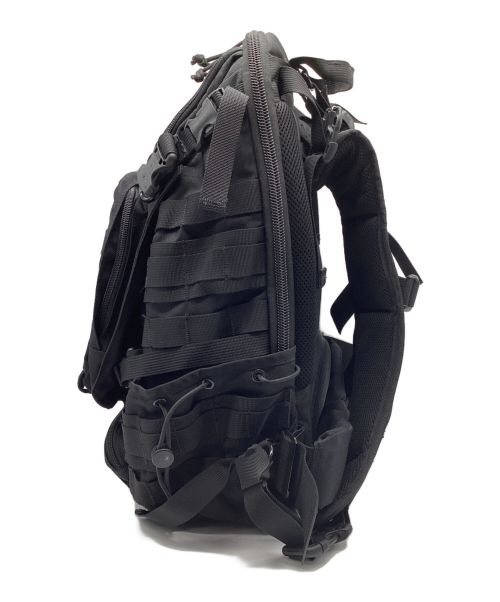 J-TECH（ジェイテック）J-TECH (ジェイテック) タクティカルナイロンリュック ブラックの古着・服飾アイテム