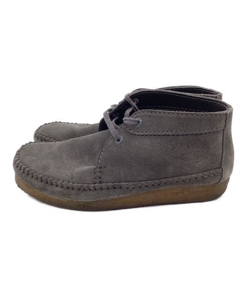 CLARKS ORIGINALS（クラークス オリジナルズ）Clarks Originals (クラークス オリジナルズ) WEAVER BOOT / ウィーバーブーツ　スエード　ワラビー グレー サイズ:UK10の古着・服飾アイテム