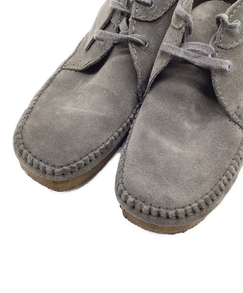 CLARKS ORIGINALS（クラークス オリジナルズ）Clarks Originals (クラークス オリジナルズ) WEAVER BOOT / ウィーバーブーツ　スエード　ワラビー グレー サイズ:UK10の古着・服飾アイテム