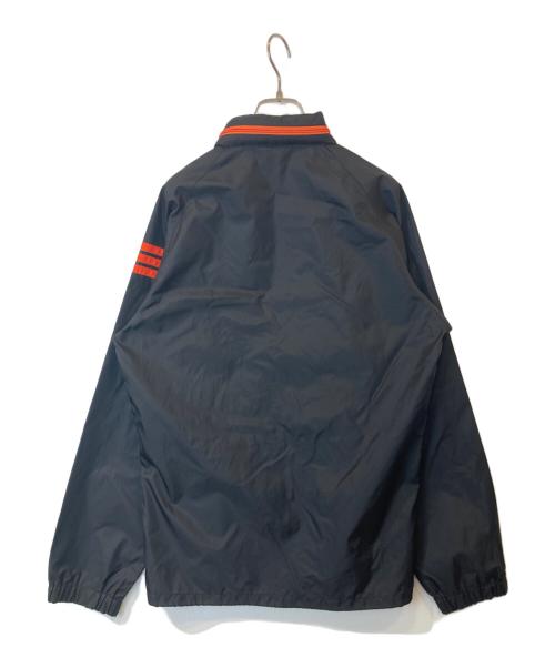 adidas（アディダス）adidas (アディダス) ヴィンテージナイロンジャケット ブラック サイズ:Lの古着・服飾アイテム