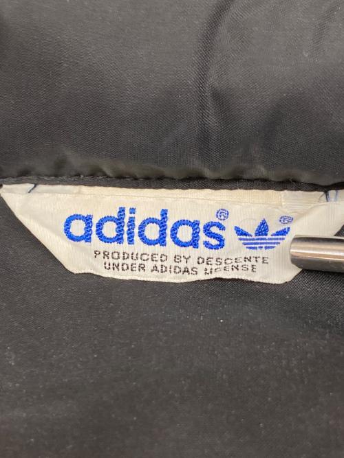 adidas（アディダス）adidas (アディダス) ヴィンテージナイロンジャケット ブラック サイズ:Lの古着・服飾アイテム