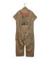 Hysteric Glamour (ヒステリックグラマー) プリントジャンプスーツ　オーバーオール　つなぎ　RAMONES ブラウン サイズ:FREE：4000円