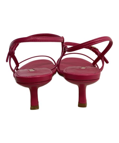 Brenta（ブレンタ）BRENTA (ブレンタ) ローヒールストラップサンダル ショッキングピンク サイズ:36.5の古着・服飾アイテム