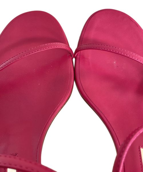 Brenta（ブレンタ）BRENTA (ブレンタ) ローヒールストラップサンダル ショッキングピンク サイズ:36.5の古着・服飾アイテム