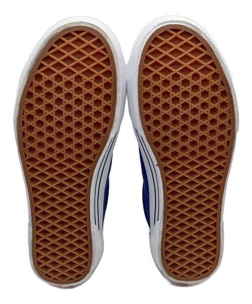 VANS（ヴァンズ）VANS (バンズ) Supreme (シュプリーム) Skate Sid S Supreme Fuck Em スケート  シド スエード ローカット ブルー サイズ:26.5 未使用品の古着・服飾アイテム