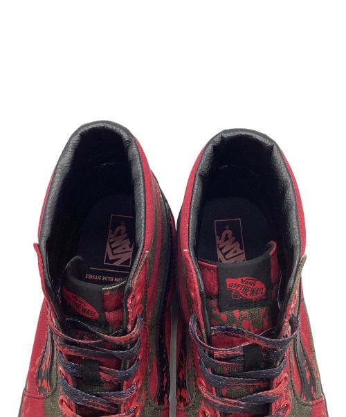 VANS（ヴァンズ）VANS SK8-Hi  Horror Collection Nightmare on Elm Street Freddy Krueger / スケート ハイ ホラーコレクション エルム街の悪夢 フレディ・クルーガー レッド サイズ:27の古着・服飾アイテム