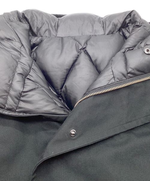 ゴーシュ（ゴーシュ）ゴーシュ (ゴーシュ) Reversible Hooded Down Coat / リバーシブルフーデッドダウンコート ブラック サイズ:2の古着・服飾アイテム