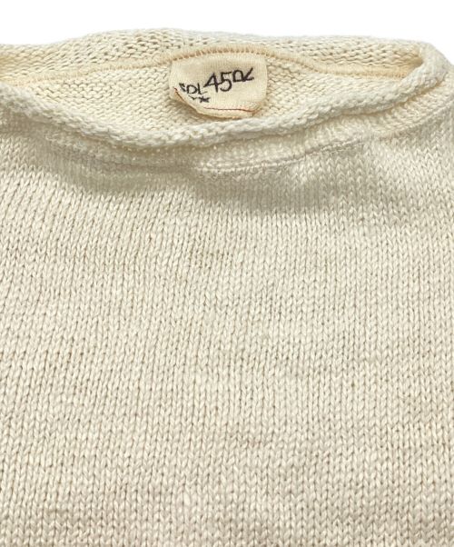 45R（フォーティファイブ・アール）45R (フォーティーファイブアール) ざっくりリネンの908馬比古ベスト ホワイト サイズ:-の古着・服飾アイテム