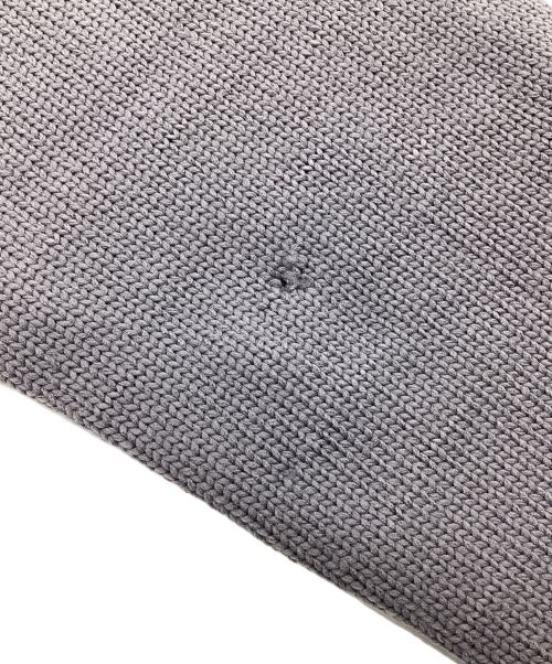 COMME des GARCONS HOMME DEUX（コムデギャルソン オム ドゥ）COMME des GARCONS HOMME DEUX (コムデギャルソン オム ドゥ) サイドジップカーディガン　Vネック　ニット　AD2023 グレー サイズ:Mの古着・服飾アイテム