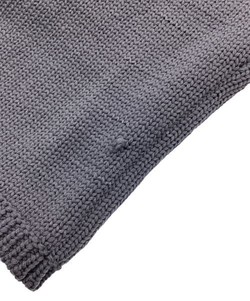 COMME des GARCONS HOMME DEUX（コムデギャルソン オム ドゥ）COMME des GARCONS HOMME DEUX (コムデギャルソン オム ドゥ) サイドジップカーディガン　Vネック　ニット　AD2023 グレー サイズ:Mの古着・服飾アイテム